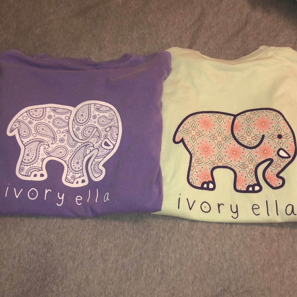 Ivory Ella Long Sleeve Tshirts